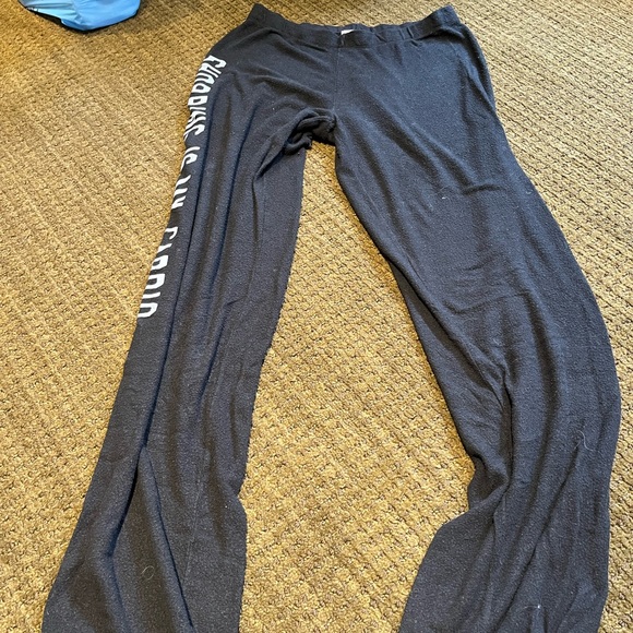 Black sweatpants - Wildfox - Size L - Picture 4 of 4